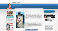 Desktop Screenshot of findlauren.com